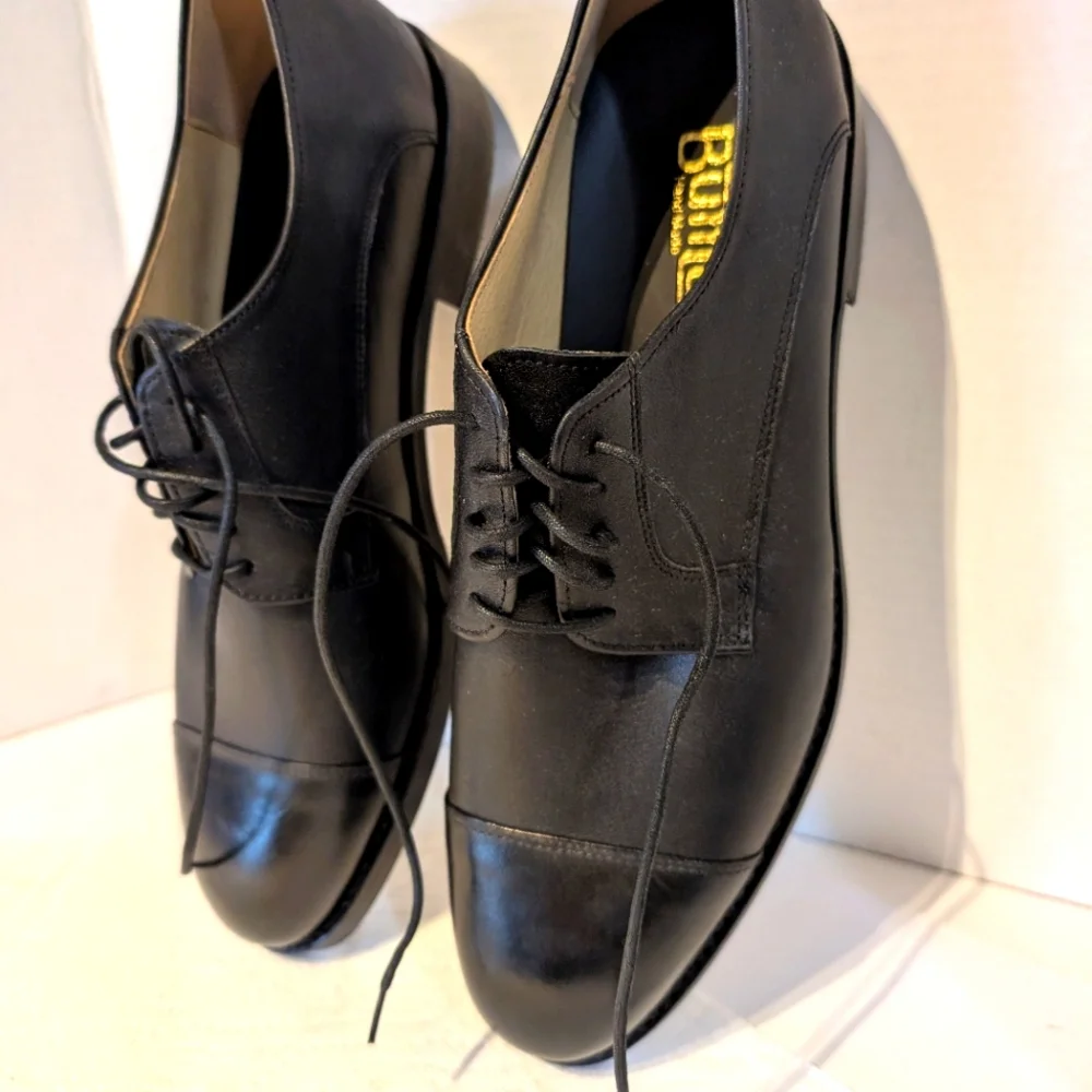BUMU HANDMADE Mens Dress‎ Shoes Black